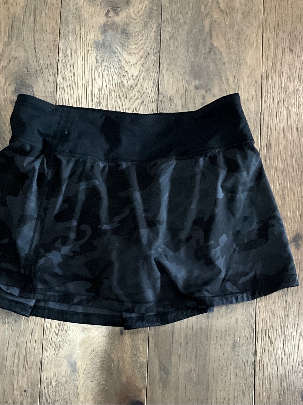 lululemon athletica Black Camo Skort